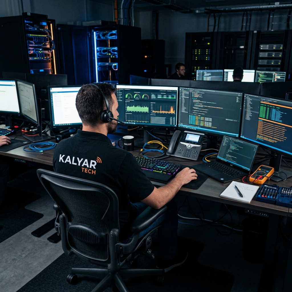Kalyar Tech IT Support Technician Workstation